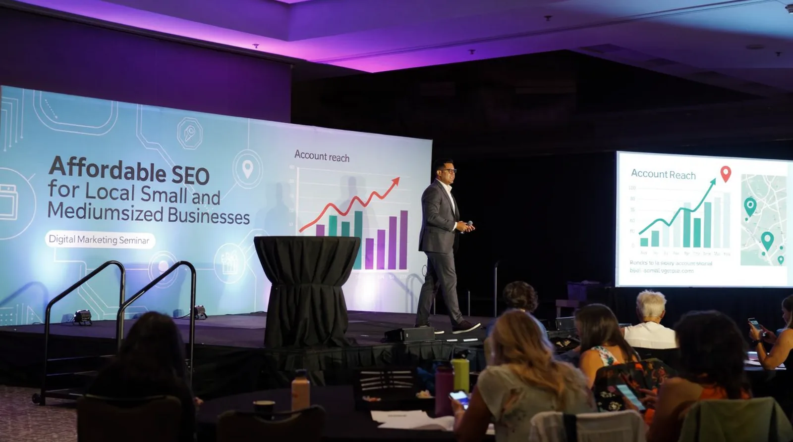 Affordable SEO services in Houston are positioned as cost-effective strategies aimed at small and medium-sized